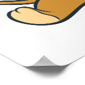 Jerry ziet zijn kaas poster (Hoek)