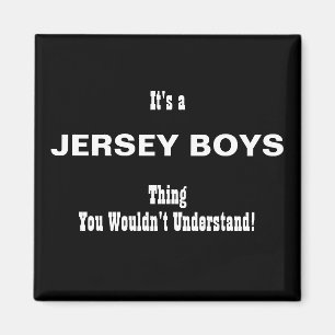 Jersey Boys Magnet Magneet
