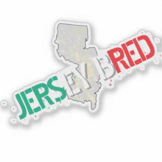 JERSEY BRED (Italian) Sticker