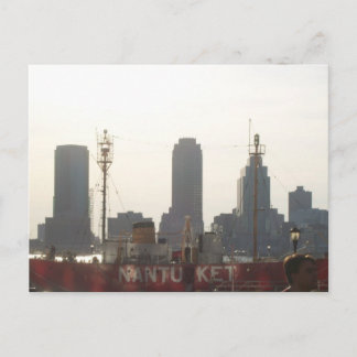 Jersey City, gezien vanuit Manhattan Briefkaart