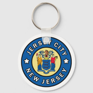 Jersey City New Jersey Sleutelhanger