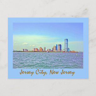 Jersey City, New Jersey, VS. Briefkaart