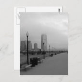 Jersey City of Liberty State Park Briefkaart (Voorkant / Achterkant)