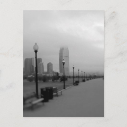 Jersey City of Liberty State Park Briefkaart (Voorkant)