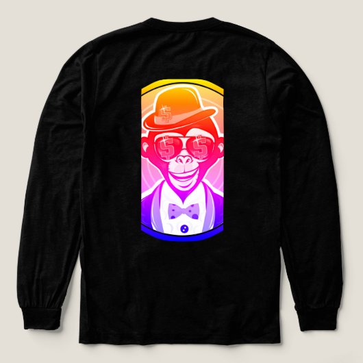 JERSEY CON DISEÑO DE MONO Tri-Blend SHIRT (Achterkant)