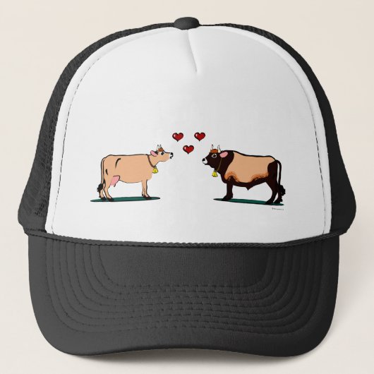 Jersey Couple (licht) Trucker Pet (Voorkant)
