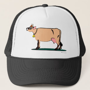 Jersey Cow (donker) Trucker Pet