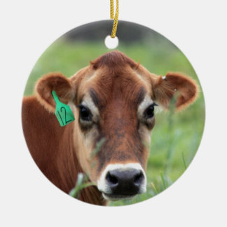 Jersey Cow Keramisch Ornament