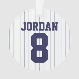 Jersey de baseball avec nom et numéro personnalisé