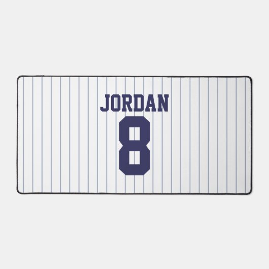 Jersey de baseball avec nom et numéro personnalisé (Recto)