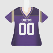 Jersey de football violet/or (devant)