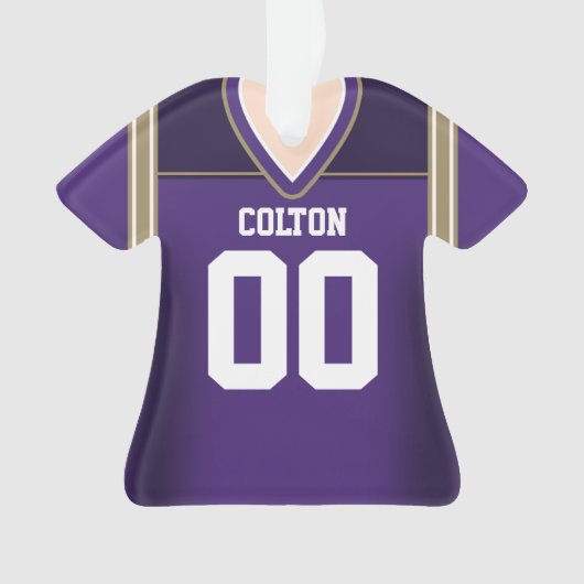 Jersey de football violet/or (devant)