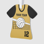Jersey de volleyball avec option photo et couleur (devant)
