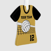 Jersey de volleyball avec option photo et couleur (devant)