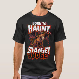Jersey Devil Born To Haunt Funny Cryptid Humor T-shirt