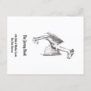 Jersey Devil Briefkaart