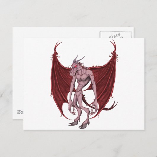 JERSEY DEVIL BRIEFKAART (Voorkant / Achterkant)