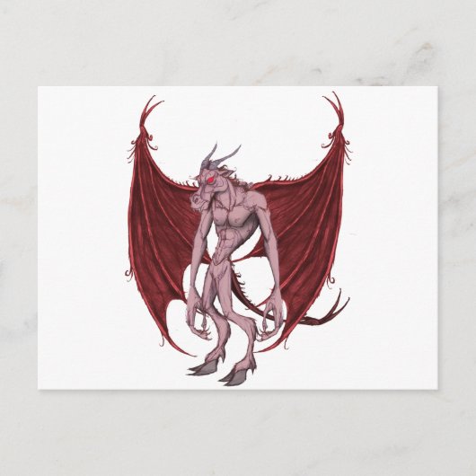 JERSEY DEVIL BRIEFKAART (Voorkant)