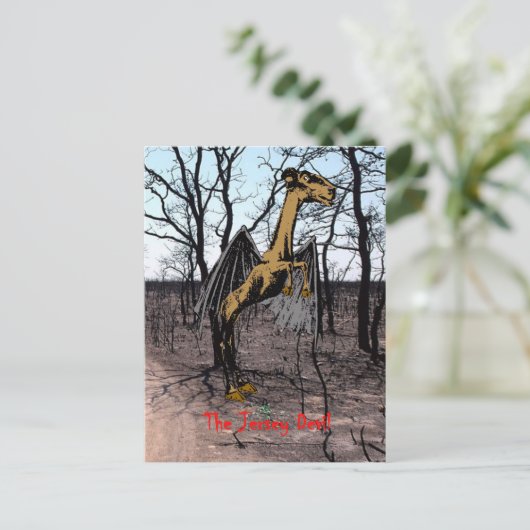 Jersey Devil Briefkaarten (Staand voorkant)