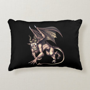 Jersey Devil Cryptid Creature Accent Kussen