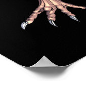 Jersey Devil Cryptid Creature Poster (Hoek)