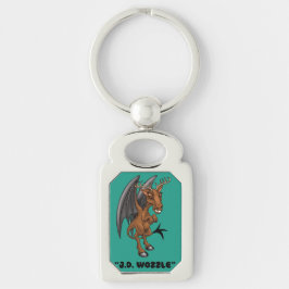 Jersey Devil, J.D. Wozzle" Cryptid Sleutelhanger