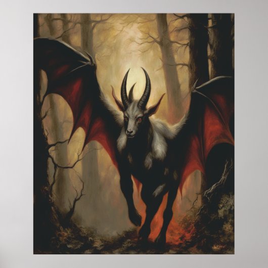 Jersey Devil Renaissance Poster (Voorkant)