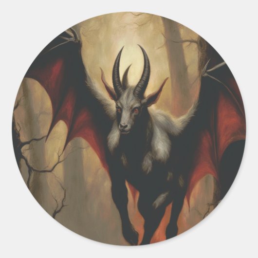 Jersey Devil Renaissance stickers (Voorkant)