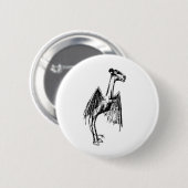 Jersey Devil Ronde Button 5,7 Cm (Voorkant /achterkant)
