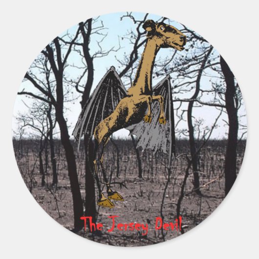 Jersey Devil Sticker (Voorkant)