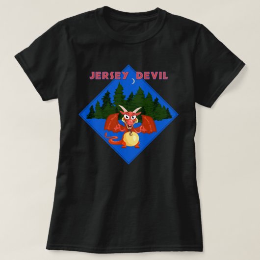 Jersey Devil T-shirt (Design voorkant)