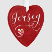 Jersey Flag Heart, Îles Anglo-Normandes (devant)