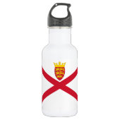 Jersey Flag Waterfles (Voorkant)