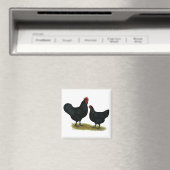 Jersey Giant Chickens Magneet (Insitu (Vaatwasser))