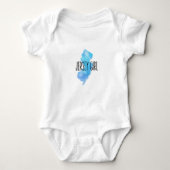 Jersey Girl Baby Romper (Voorkant)