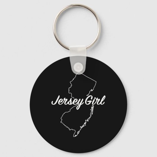 Jersey Girl New Jersey  Sleutelhanger (Voorkant)
