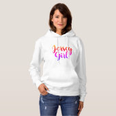 Jersey Girl Sweat - shirt à capuche N.J. New Jerse (Devant entier)