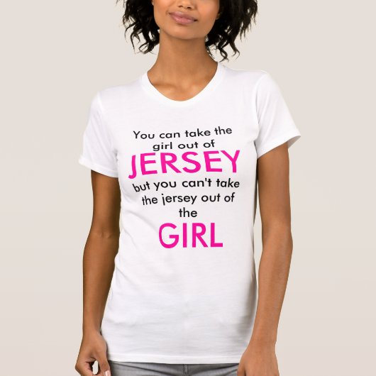 Jersey Girl T-shirt (Voorkant)