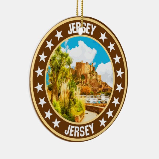 Jersey Keramisch Ornament (Rechts)