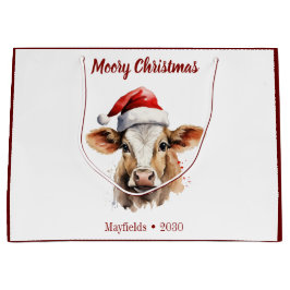 Jersey Koe "Moory Christmas" Groot Cadeauzakje