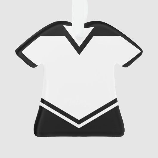 Jersey Naam Nummer Ornament Sjabloon, Hockey Rugby (voorkant)