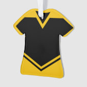 Jersey naam nummer Ornament Sjabloon voetbal hocke (voorkant)