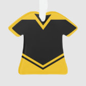 Jersey naam nummer Ornament Sjabloon voetbal hocke (voorkant)