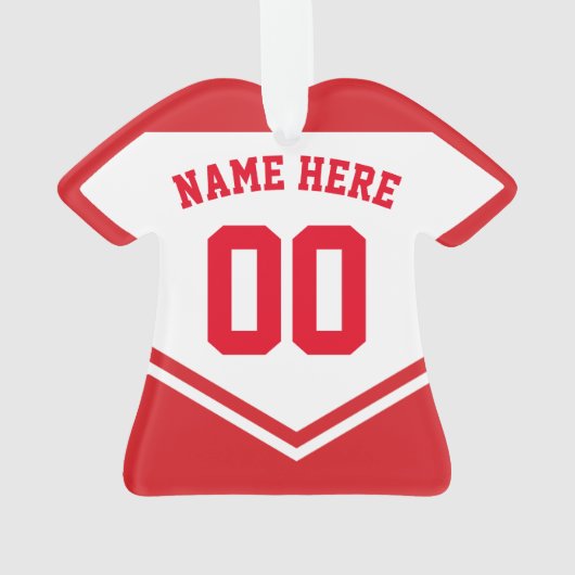 Jersey Nom Numéro de l'ornement Modèle Hockey Socc (dos)