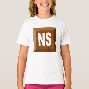 Jersey Nova Scotia CHOCOLAT T-shirt