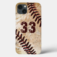 Jersey Nummer Cool Vintage Honkbal iPhone 6 Hoezen