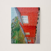 Jersey sheds legpuzzel (Verticaal)