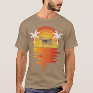Jersey shirt 70s vintage retro zonsondergang Koeie