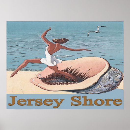 Jersey Shore, affiche Shell (Devant)