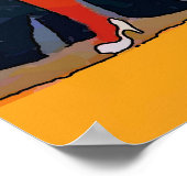  Jersey Shore, Beach Poster (Hoek)